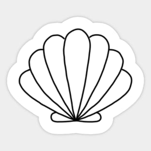 seashell Sticker